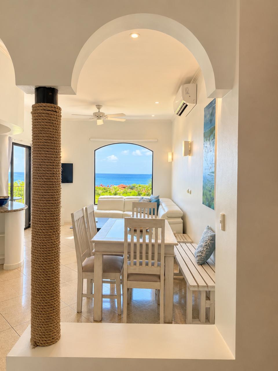 White Coastal Haven · interior view 1