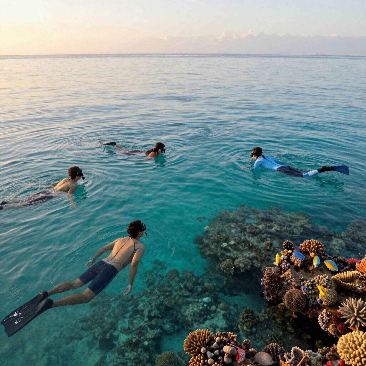 Excursión de snorkel